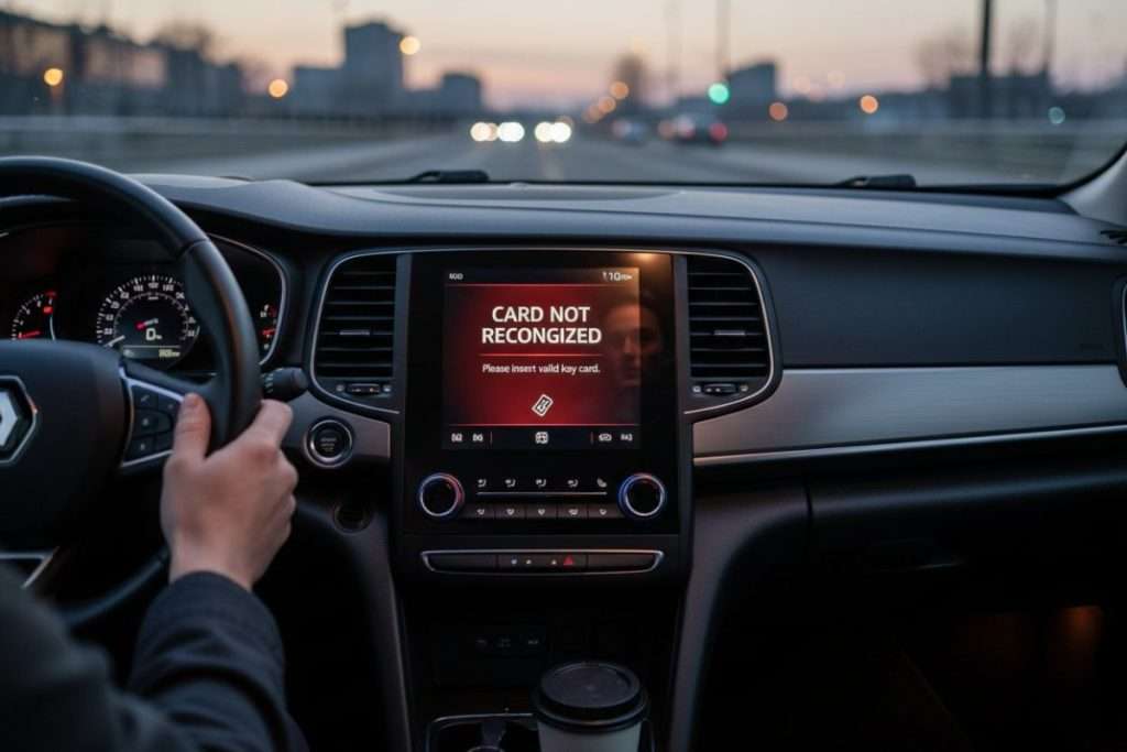 Clio 4 : carte non reconnue, que faire ?