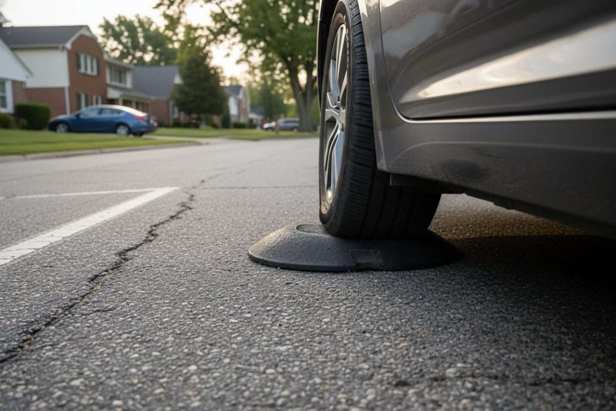 Bruit de claquement quand la voiture roule sur une bosse