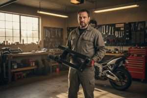 Bloque roue moto fait maison : comment le fabriquer ?