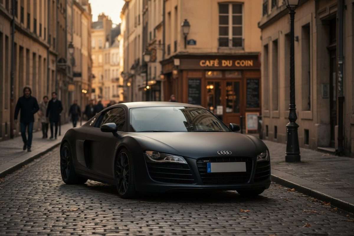 Covering voiture noir mat : quel prix ?