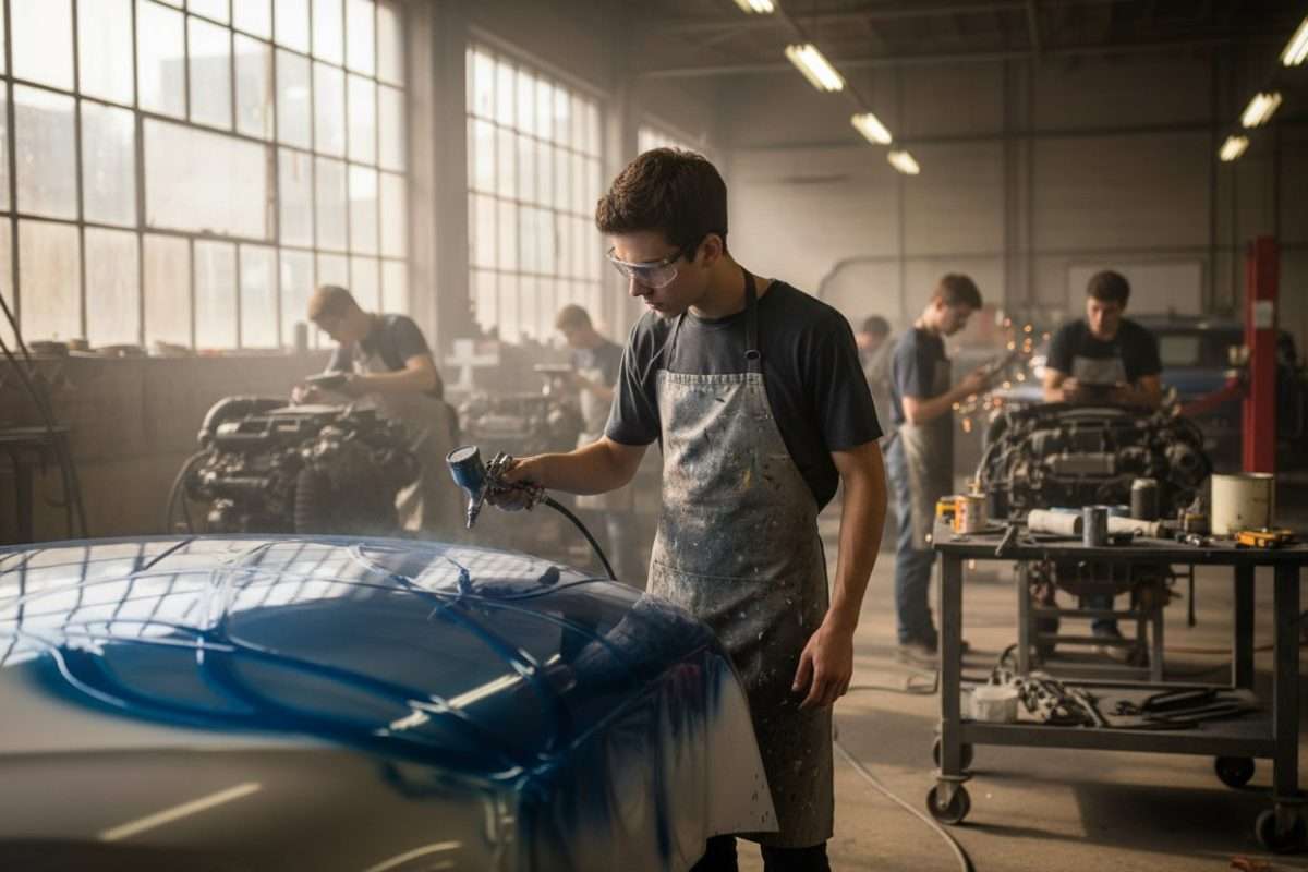 Faire réparer sa voiture en école de carrosserie : comment ça marche ?