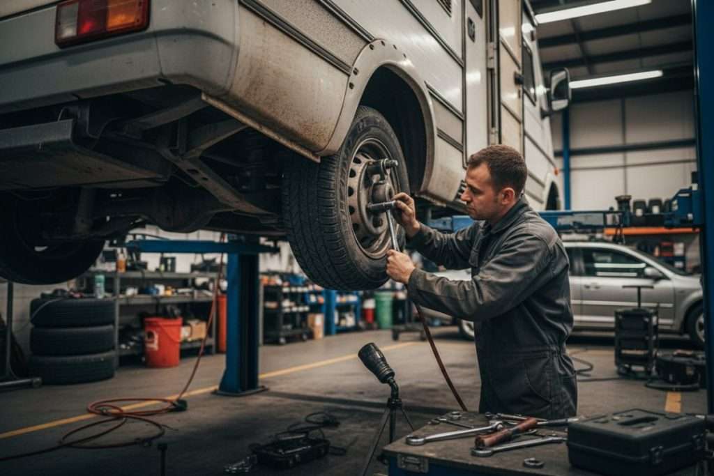 Tarif montage suspension pneumatique camping-car Fiat Ducato