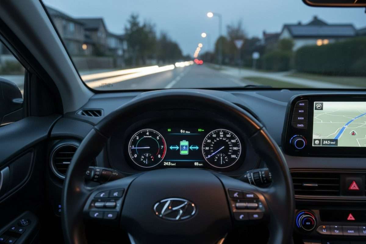 Voyant tableau de bord Hyundai Kona Hybride : significations